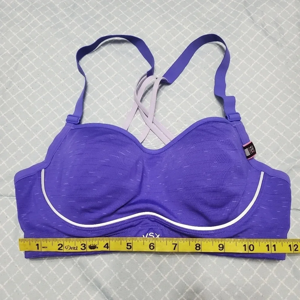 Victoria's Secret VSX Sport Purple Sports Bra 34C